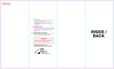 Brochure 8.5inx14in Accordion Inside