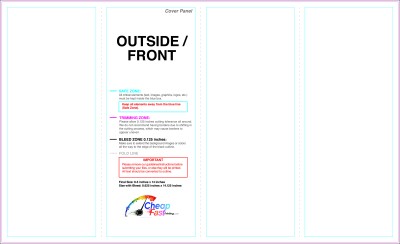 Brochure 8.5inx14in Reverse Parallelfold Outside