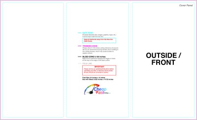 Brochure 8.5inx14in Trifold Outside