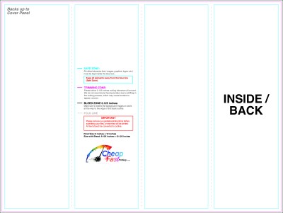 Brochure 9inx12in Accordion Inside