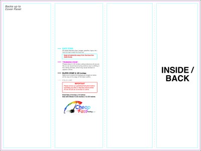 Brochure 9inx12in Rollfold Inside