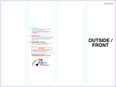 Brochure 9inx12in Rollfold Outside