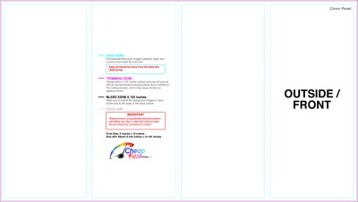 Brochure 9inx16in Parallelfold Outside