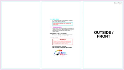 Brochure 9inx16in Trifold Outside