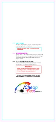 Color Copy 3.75inx8.25in V Download Template Guideline - Color Copies