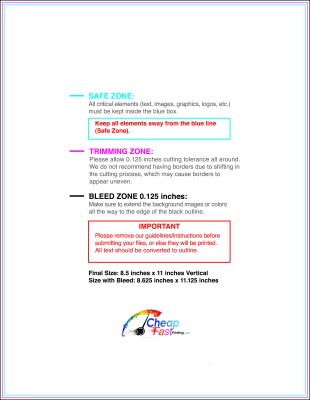 Color Copy 8.5inx11in V Download Template Guideline - Color Copies