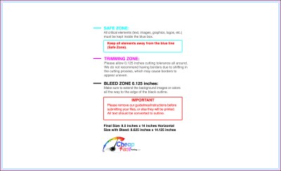 Color Copy 8.5inx14in H Download Template Guideline - Color Copies