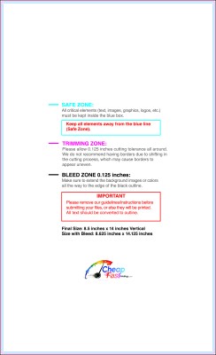 Color Copy 8.5inx14in V Download Template Guideline - Color Copies