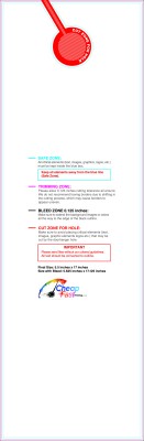 Doorhanger 5.5inx17in Front