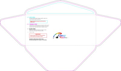 Envelope 3.875inx8.875in Window Inside