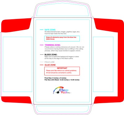 Envelope 6inx9in Catalog Outside