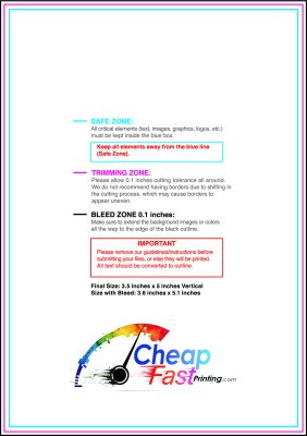 Postcard 3.5inx5in V