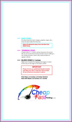 Postcard 3.5inx6in V