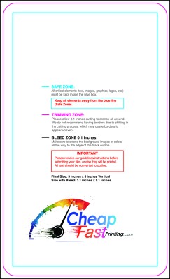 Postcard 3inx5in V Round