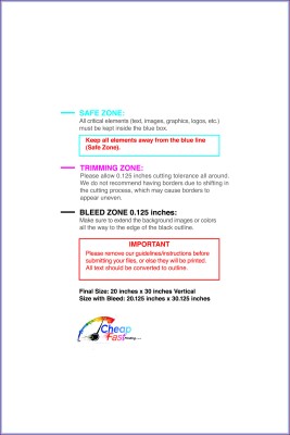 Posterwide 20inx30in V