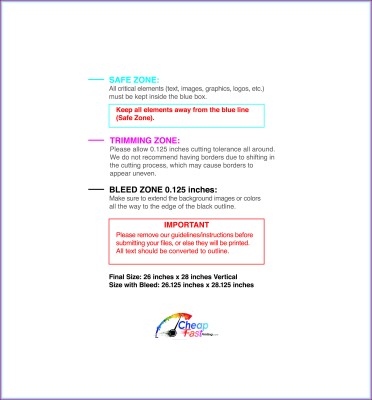 Posterwide 26inx28in V