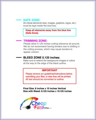 Posterwide 8inx10in V