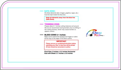 Sticker 2inx3.5in H Wink Back