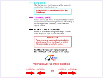 Yardsign 18inx24in H