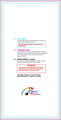 Bookmark 2inx4in V guideline preview