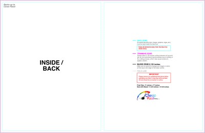 Brochure 11inx17in Halffold Inside guideline preview