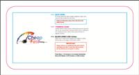 Businesscard 1.75inx3.5in H Round guideline preview