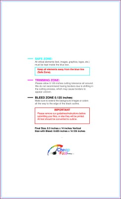 Letterhead 8.5inx14in V guideline preview