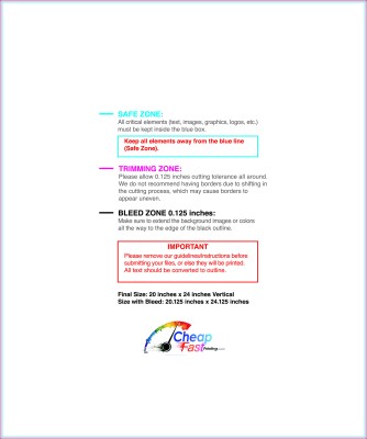Posterwide 20inx24in V guideline preview